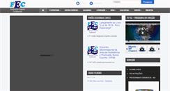 Desktop Screenshot of fec.org.br